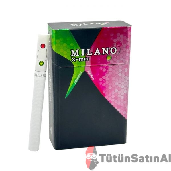 milano x mix ithal sigara lici meyvesi mentol